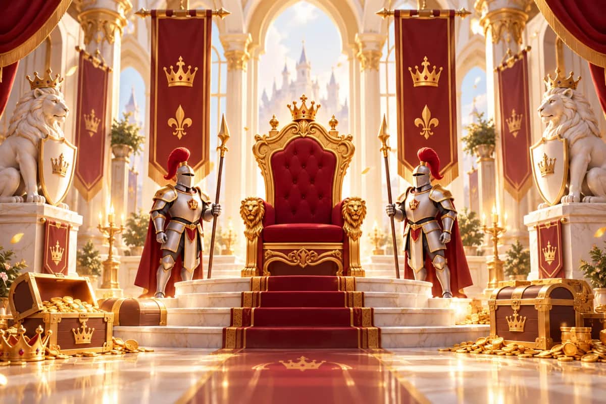 Throne backdrop